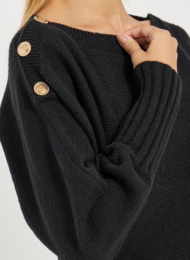 Styli Sweater Knit Dress  - Image 3