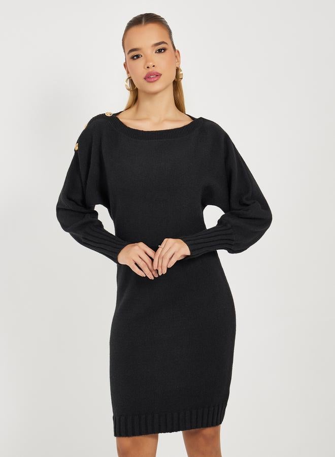Styli Sweater Knit Dress  - Image 2