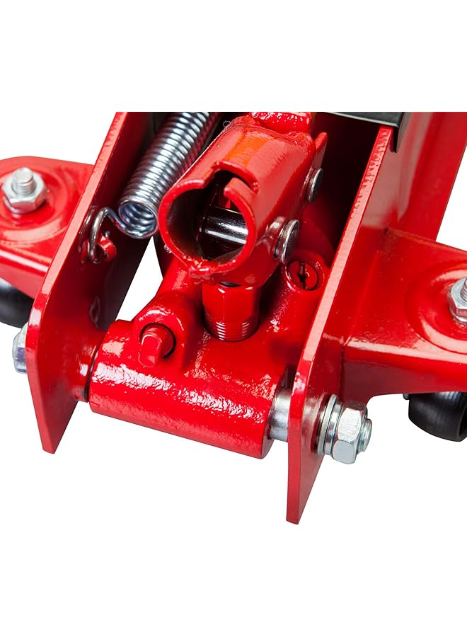 بيج ريد رافعة خدمة/أرضية هيدروليكية منخفضة الارتفاع من طراز Tam825051 Torin مزودة بمضخة رفع سريعة بمكبس واحد، سعة 2.5 طن (5000 رطل)، لون أحمر - Image 5