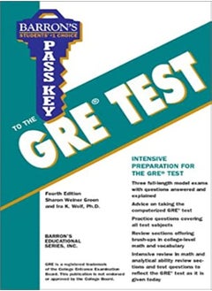 Pass Key to the GRE Test (Barron's Pass Key to the Gre) 