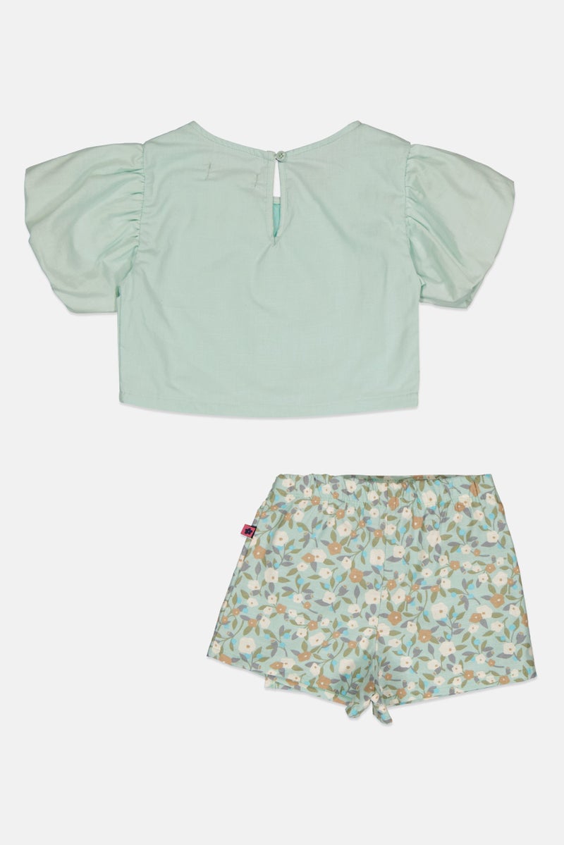 Limited Too Toddlers Girl 2 Pieces Graphic Print Top And Skort Set, Multicolor - Image 3