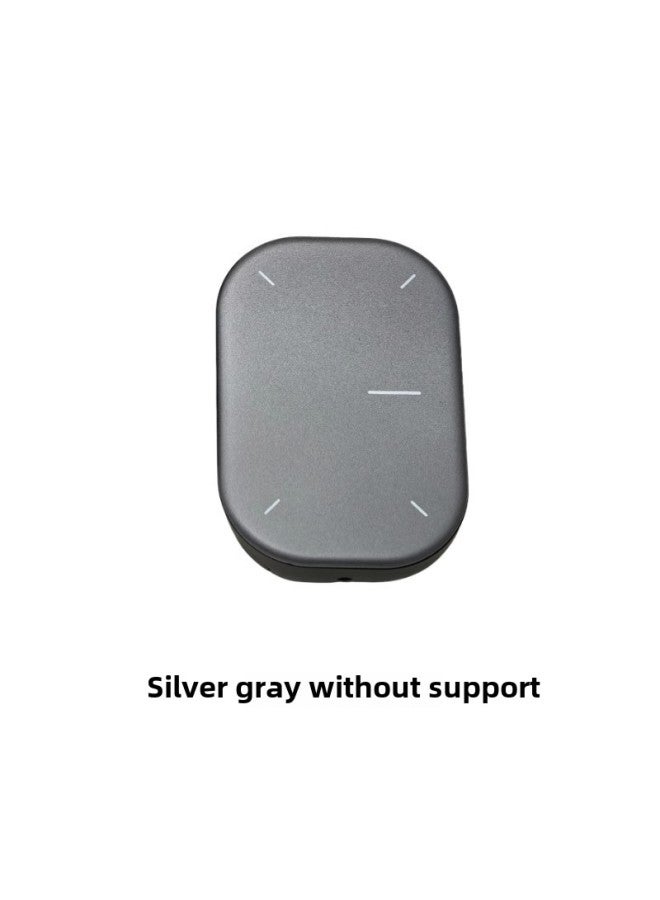 Cheerdots2 Smart AI Magnetic Split Air Mouse Wireless Charging Bluetooth Dual-Mode Free Switching Mouse-Specifications:Basic Silver (without Hand Rest)  - Image 1