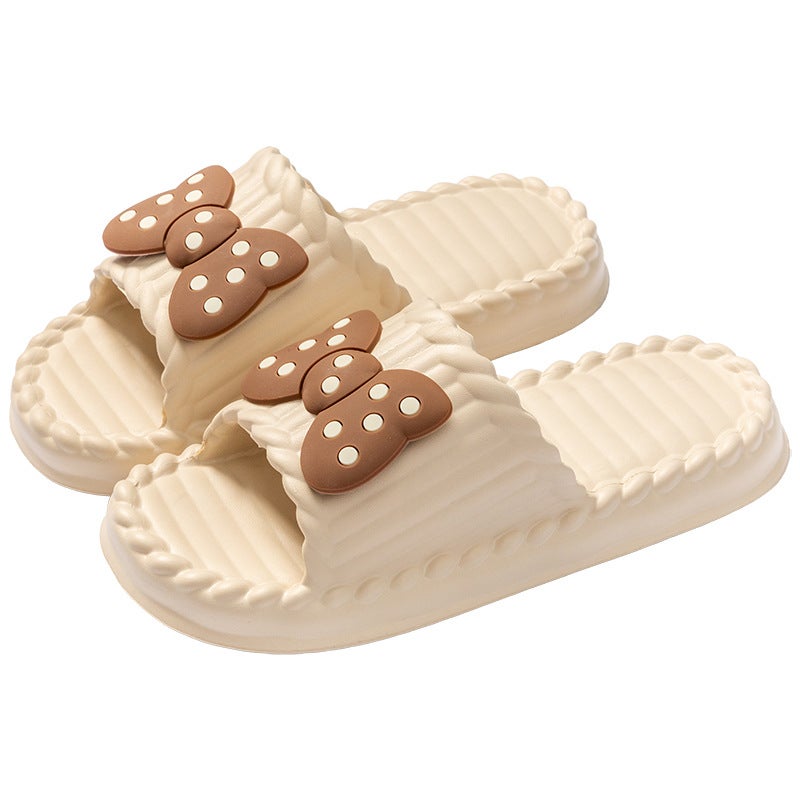 Slippers Women'S Summer Thick Bottom Cartoon Non-Slip Deodorant Indoor Bathroom Bath Couple'S Feeling Slippers Men'S - Image 5