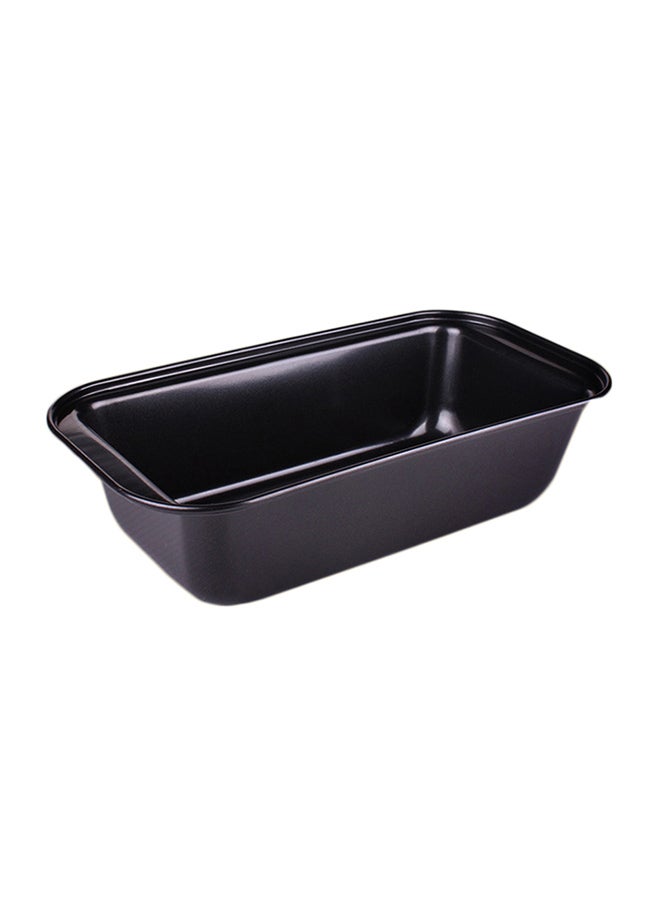 Carbon Steel Rectangular Loaf Pan Bakeware Black - Image 1