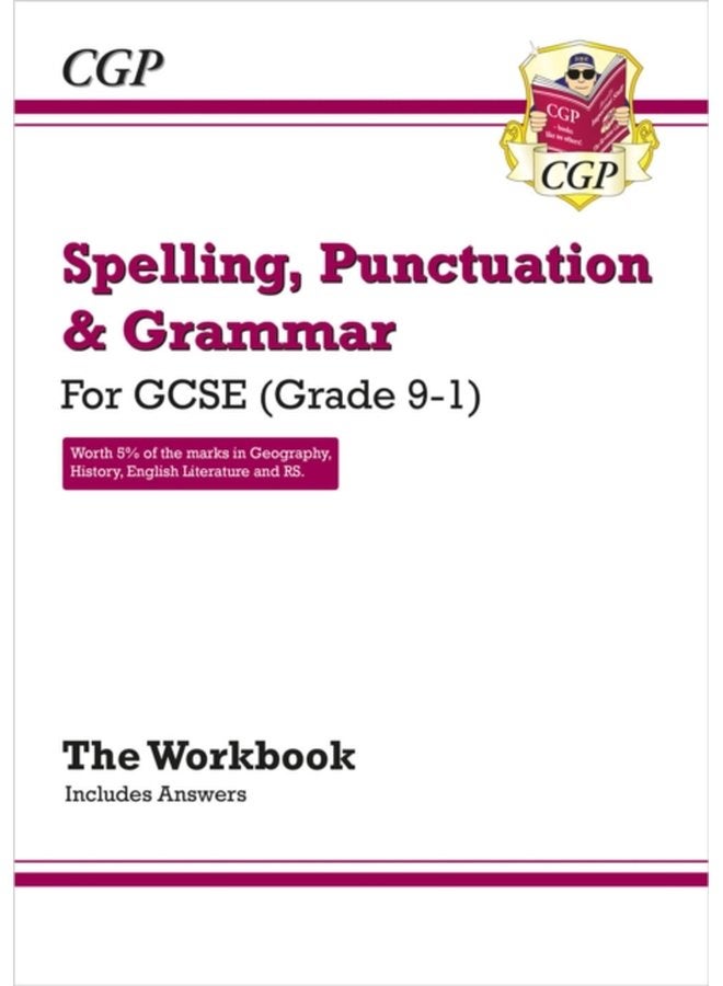 GCSE Spelling Punctuation and Grammar Workbook includes Answers - Paperback