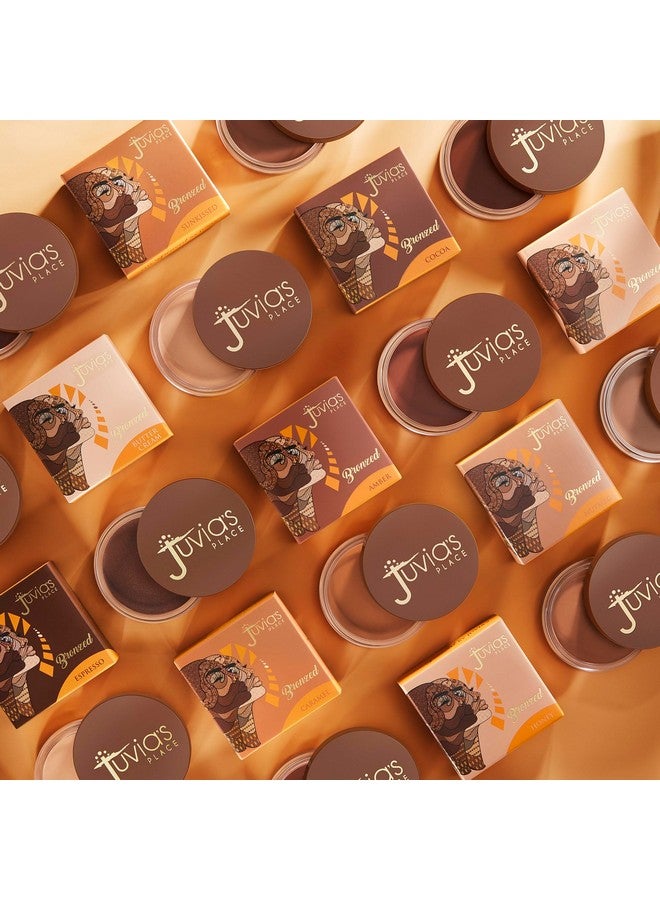 Juvia's Place Bronzed Cream Bronzer Honey - Creamy Bronzing Makeup Beauty Glow Sun Kissed Cheek Matte Shimmer Contour Long Lasting Finish Pigmented Bronze Light Buildable Blendable - Image 3