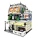 ENJBRICK Garden Hotel Assembly Square Building kitModular House Building Blocks Model Set for Teens and AdultsCollectible Display Toy Building Set 1284 PCS - Image 2