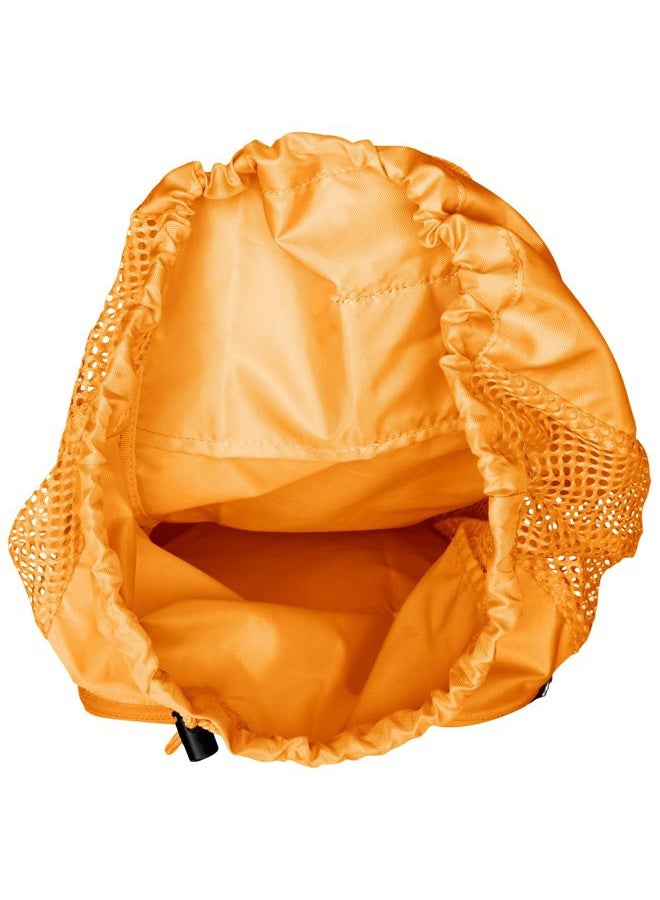 speedo Unisex-Adult Deluxe Ventilator Mesh Equipment Bag Bright Marigold, One Size - Image 2