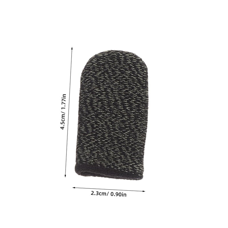 Anti Slip Touchscreen Gaming Finger Sleeves 10PCS Comfortable Fit For All Devices - Image 3
