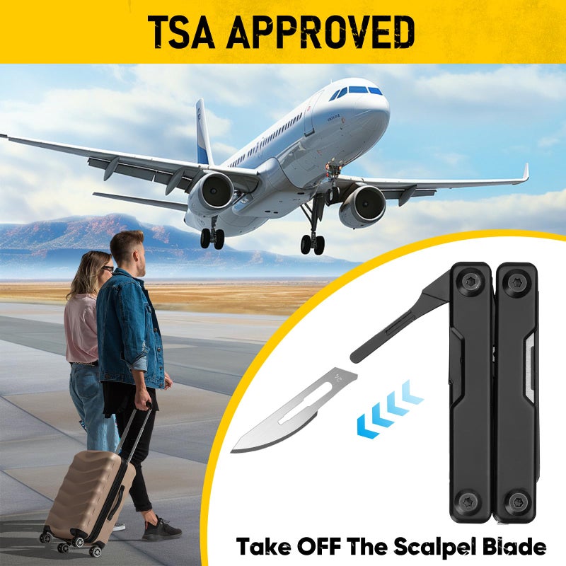 Bibury Mini Multitool Pliers Bi2051Ab  Mini Edc Multi Tool With Pocket Clip For Outdoor Survival  Anniversary Birthday Gifts For Men And Women  Gifts For Dad Husband Boyfriend  Essential Edc Gear Tool - Image 3