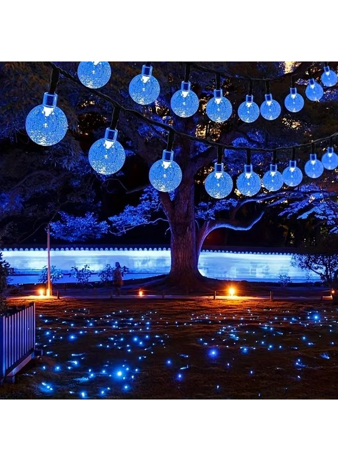 Solar String Lights 10LEDs 118 Inch Warm White IP65 Waterproof 8 Functions Garden - Image 5