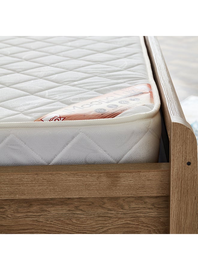 Home Box iMagna Lux Queen Bonnell Spring Mattress 22x200x140 cm -White with 5 year warranty - Image 5