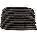 DELELE Round Cotton Waxed Shoelaces 750 Inches Dark Brown Dress Shoe Laces for Boot 2 Pair 31 inch - Image 2