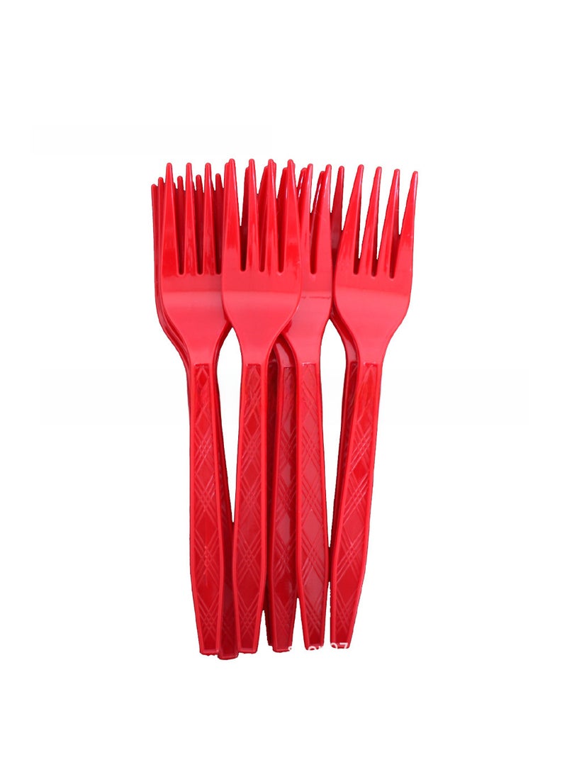 Generic New Ladybug Party Supplies Kit for Birthday Red Fork 10PCs 
