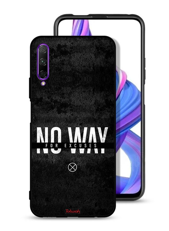 Tolwak Honor 9X Pro Protective Case Cover No Way For Excuses - Image 1