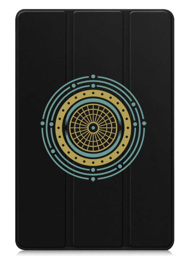 Theodor Protective Flip Case For Huawei MatePad SE 11 (2024) With Trifold Stand Auto Wake Sleep Shockproof Cover Mandala 2 - Image 1