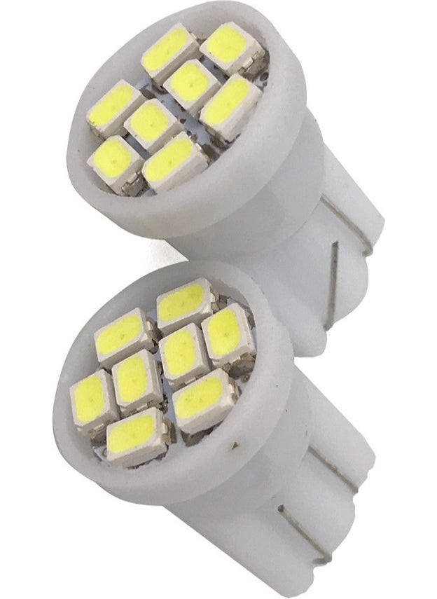 T10 Bottomless W5W 8 LED White Parking Ceiling Plate Bulb - pzsku/Z94F20DD3C72231CE8D68Z/45/_/1737275570/862fdba1-42de-48d0-818d-780db075b588