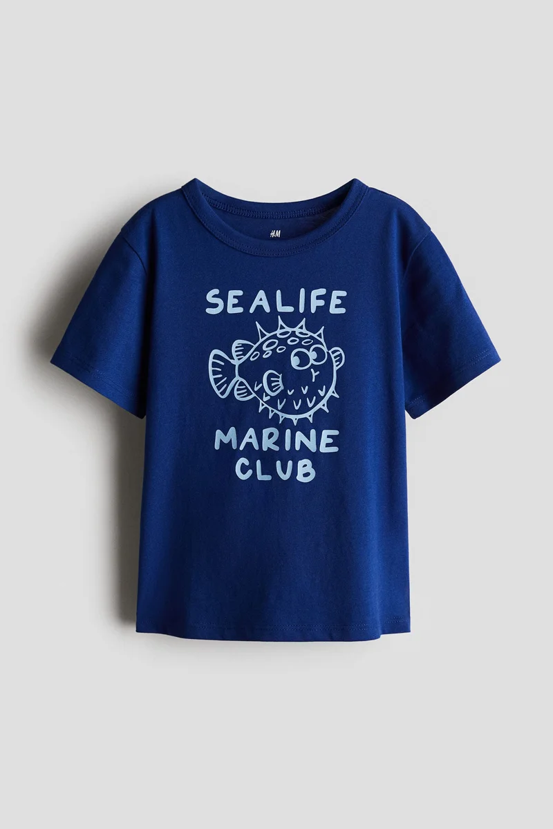 H&M Printed cotton T-shirt