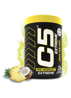 C5 Pre Workout Powder 24 Servings Sugar Free Zero Calories 200mg High Caffeine  - Image 1