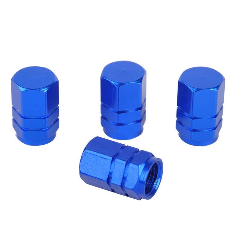 4PCS Car Aluminum Tire Cover Nozzle ( ) - Image 1