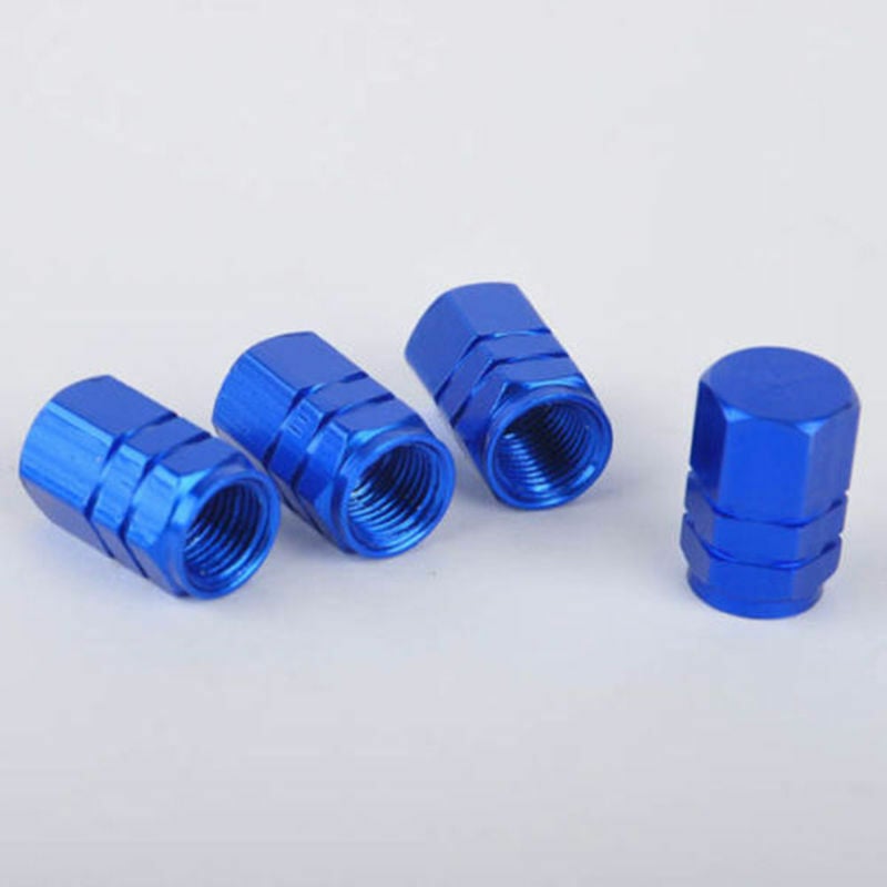 4PCS Car Aluminum Tire Cover Nozzle ( ) - Image 3