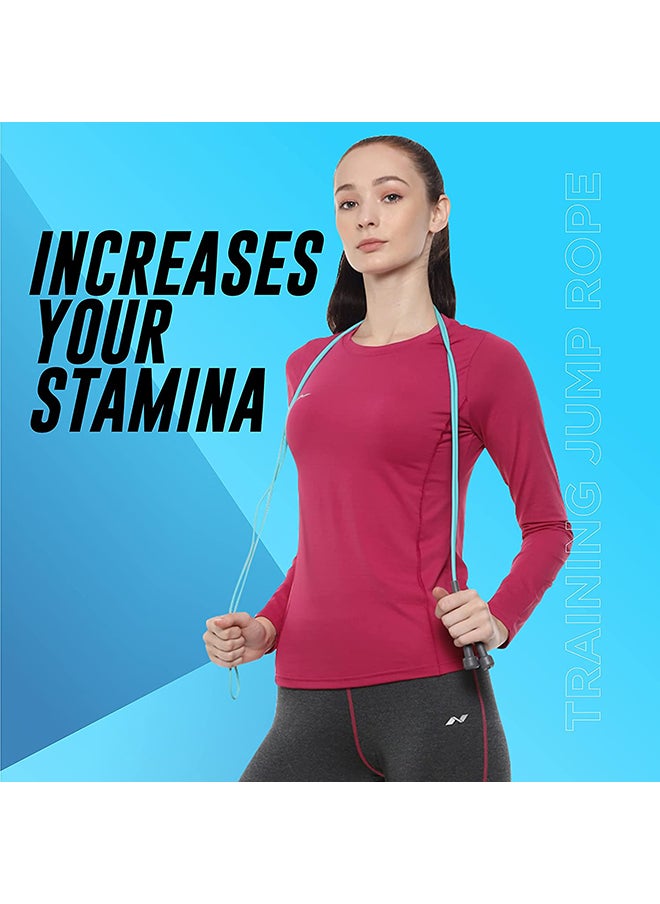 Nivia Trainer Skipping Rope | Unisex | Free Size - Adjustable | Material - Polyvinyl Chloride | Cardio Workout, Warmup, Weight Loss, Training | Jump Rope for Exercise | Exercise Rope  - Image 3