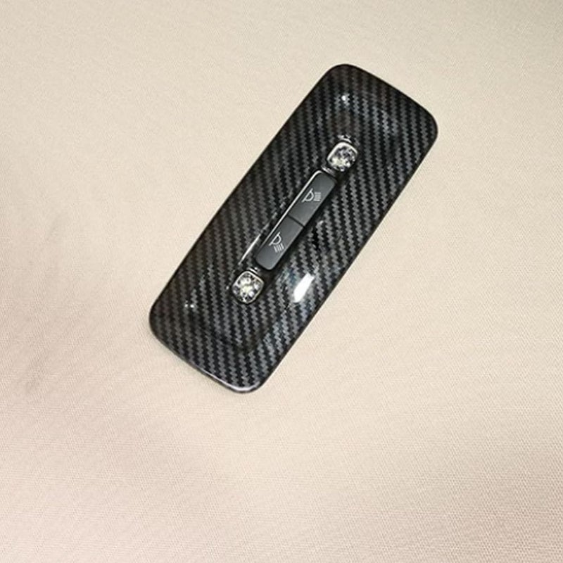 ERIDANUS Reading Lampshade Cover Trim for Toyota Camry (2018-2023) - Carbon Fiber Style - Image 4
