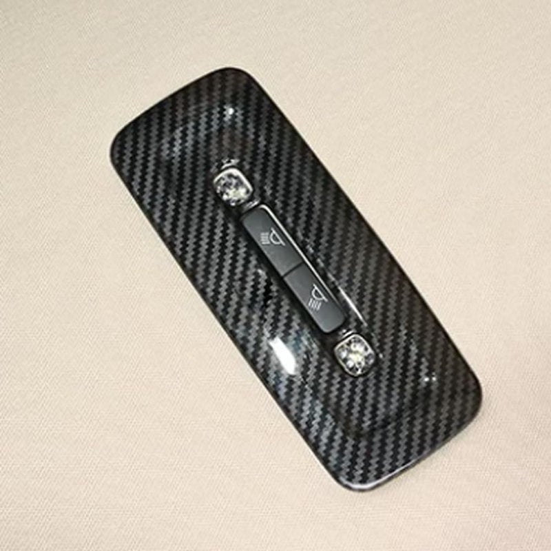 ERIDANUS Reading Lampshade Cover Trim for Toyota Camry (2018-2023) - Carbon Fiber Style - Image 5