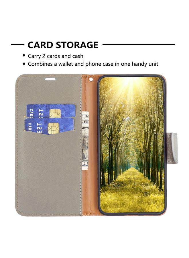 S-TOP Case For Samsung Galaxy A23e 5G Litchi Texture Pure Color Leather Phone Case - Image 5