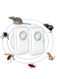 SYOSI Ultrasonic Pest Repeller Mosquito Repellent Plug In Mouse Spider In Indoor Silent  Energy Saving Deterrent For Mice Rodents Rat Fly Spiders Cockroaches  - Image 1