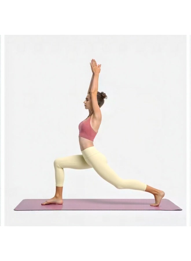 NIBEMINENT Essential/Pure&Plain 7/8 Leggings, High Waisted Compression Soft Pants Workout Athletic Yoga Pants 24" - Image 3