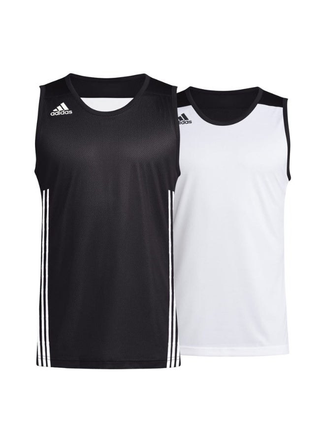 Adidas TMS REV JRS Black Originals Men JERSEYS - Image 2