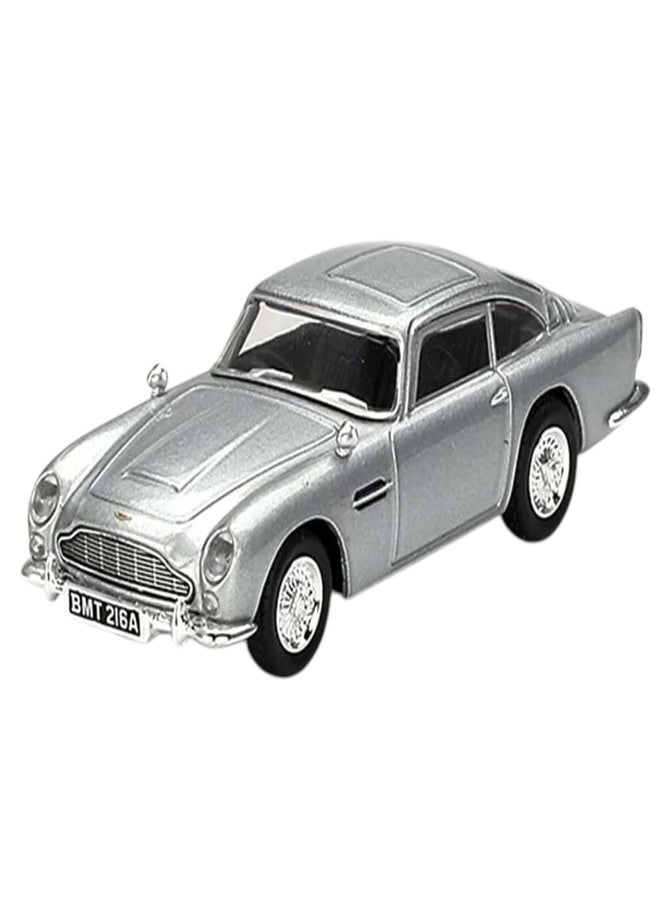 Mayatra's Kins Mart Aston Martin DB5 Diecast Model Car, Classic Collectible Toy, Red, Pull-Back Feature (Grey_AS_Martin_db5)