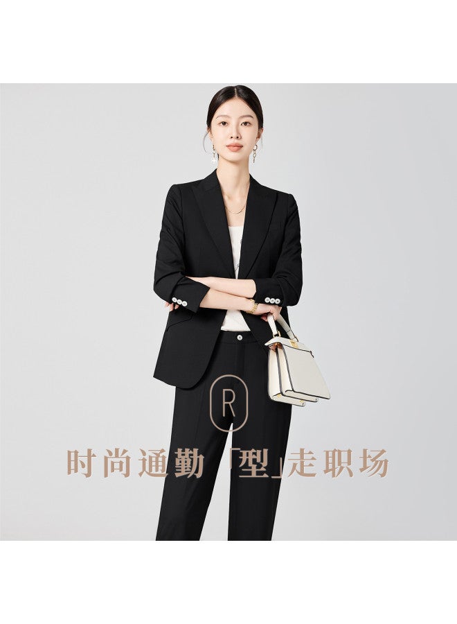 ROMON Women'S Suit, Elegant And Versatile Two-Piece Set For Business And Commuting - Image 5