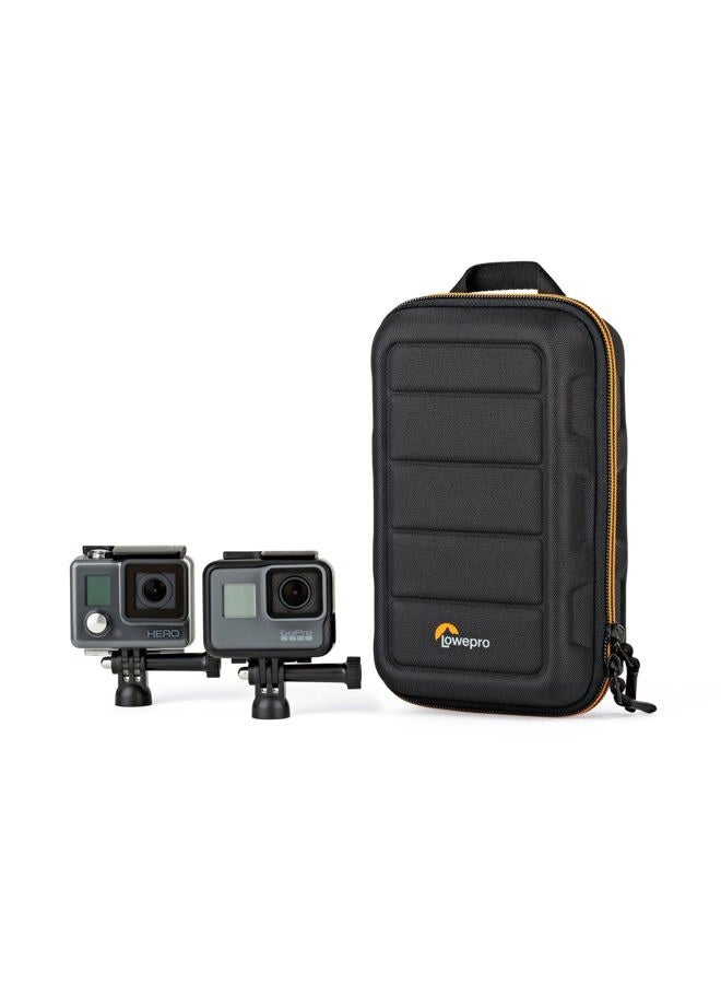 Lowepro Hardside CS 60 Case for Small Drone, Mirrorless Cameras or 2 Action Cameras, 1-2 Lenses, Accessories, 14.00 x 8.51 x 22.71 cm, Black - Image 4
