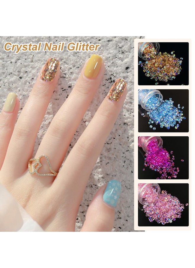 brunson 3D Nail Art Rhinestones Mermaid Bead Manicure Decoration BDS01  - Image 3