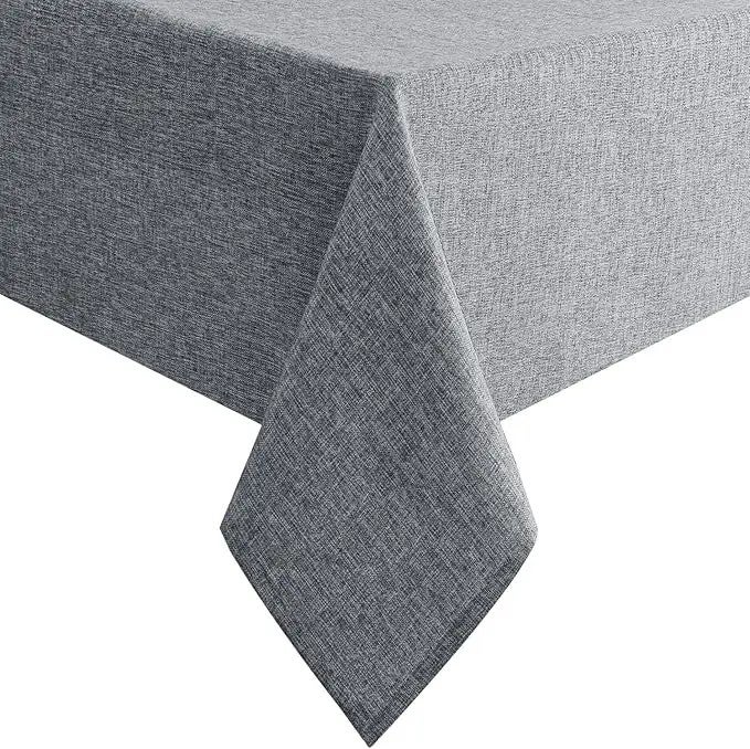 Y&D Linen Tablecloth – Wrinkle & Stain Resistant Washable Table Cloth for Kitchen, Dining & Coffee Tables | Includes Table Runners | High-Quality Nordic Style - Image 2