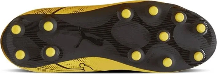 PUMA Attacanto FgAg Jr Men's Yellow Cleats 10748002