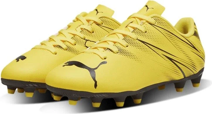 PUMA Attacanto FgAg Jr Men's Yellow Cleats 10748002