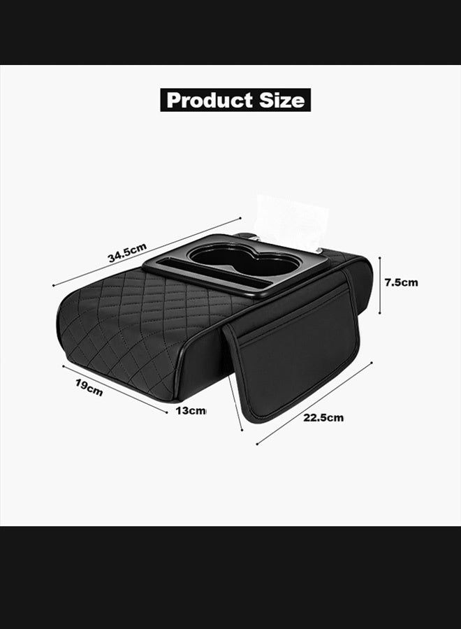 Generic Multifunctional vehicle-mounted height-enhancing integrated armrest box pad  - Image 5