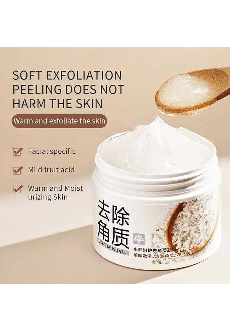 BIOAQUA Rice Raw Pulp Exfoliating Gel 140 g - Image 3