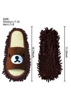 KASTWAVE Microfiber Slipper, Floor Dusting Mop Slippers for House Cleaning, Washable Detachable Mopping Slipper for Men and Women, Anti-slip Shoes, Office Kitchen Floor Dust Tool  - Image 2