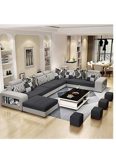 Comfynest Corner Sofa Set Elevate Your Apartment's Living Room with Stylish Furniture  - Image 1