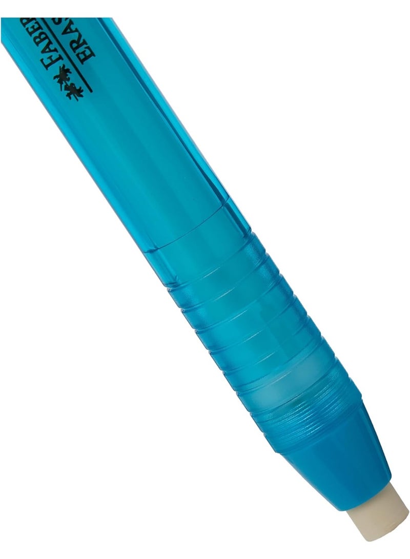 FABER-CASTELL Eraser Pen With Extra Refill Assorted Barrel Colours - Image 2
