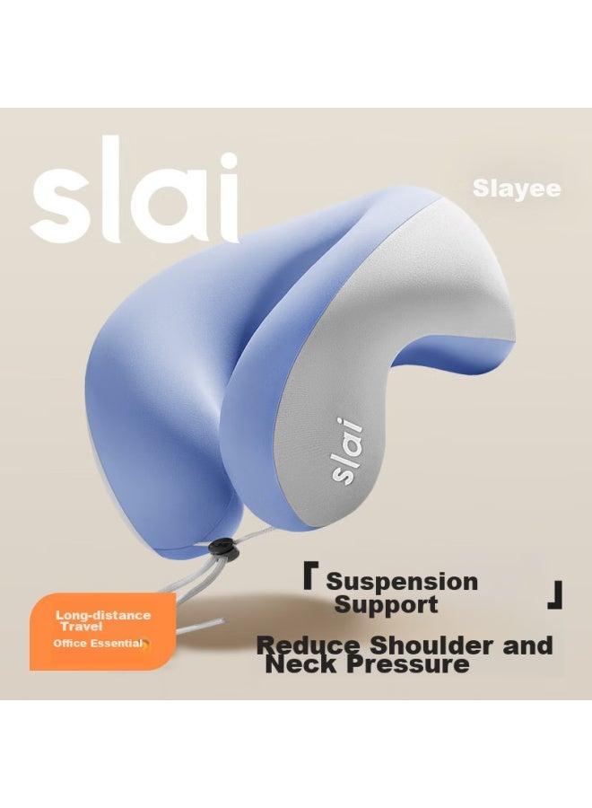 Silayi Siliyi U-shaped Neck Pillow, Cervical Support Pillow, Nap Pillow, Neck Pillow, Travel Pillow, Portable Car Pillow, Long-distance Office Nap Cushion - Image 1