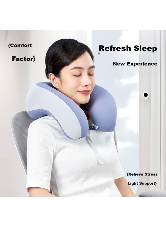 Silayi Siliyi U-shaped Neck Pillow, Cervical Support Pillow, Nap Pillow, Neck Pillow, Travel Pillow, Portable Car Pillow, Long-distance Office Nap Cushion - Image 3