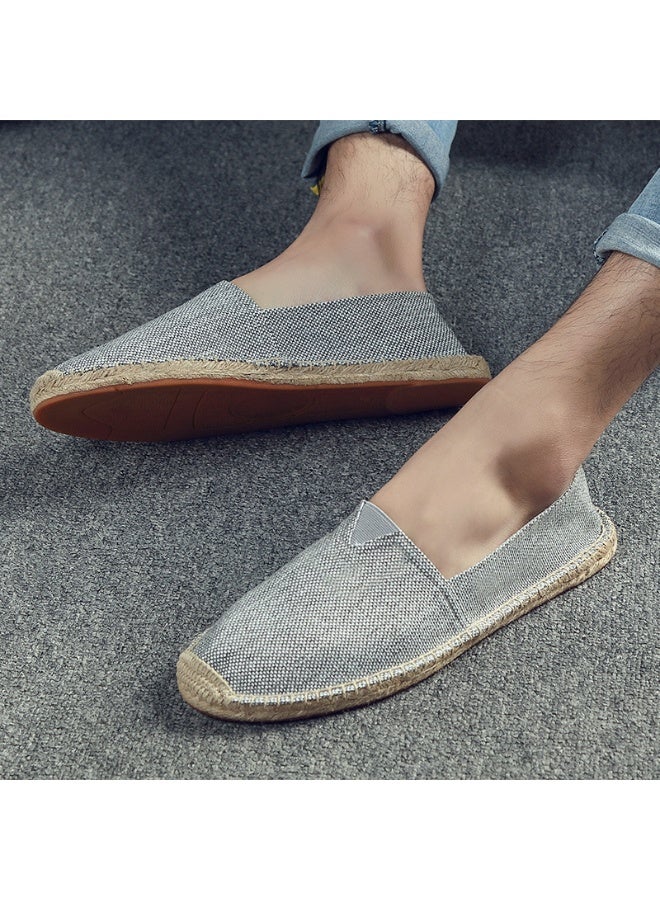 Vintage Stylish Breathable Canvas Shoes - Men's Summer Fisherman Sandals