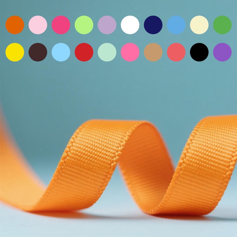 QingHan Grosgrain Ribbon 3/8 Inches 40 Yards (20 Colors x 2yards) - Image 3