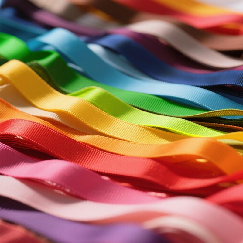 QingHan Grosgrain Ribbon 3/8 Inches 40 Yards (20 Colors x 2yards) - Image 4