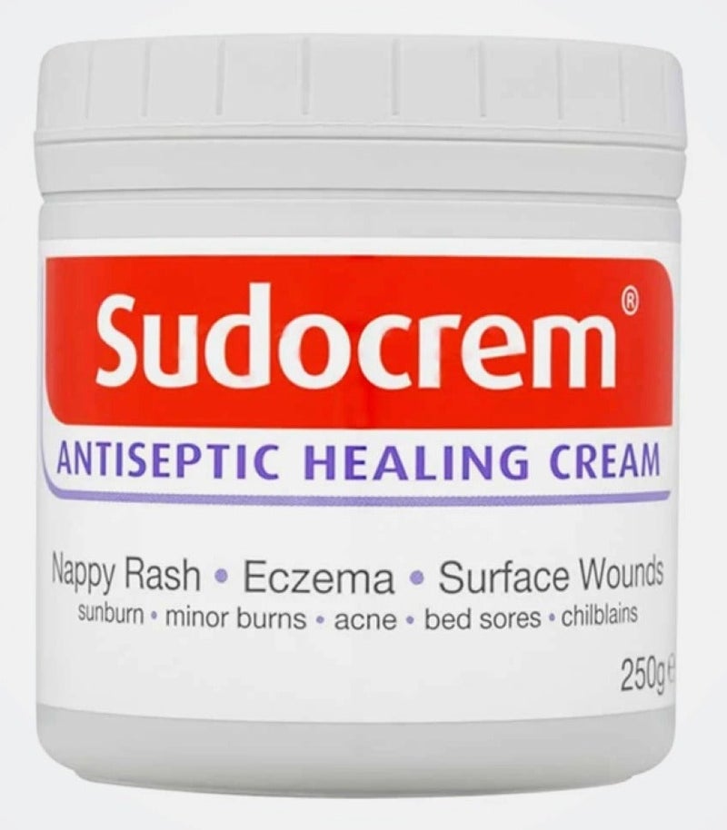Sudocrem Baby Diaper Cream - Antibacterial and Antifungal Healing Cream for Diaper Rash 250g | Forms a Barrier | For the Treatment of Eczema and Bedsores - Image 3